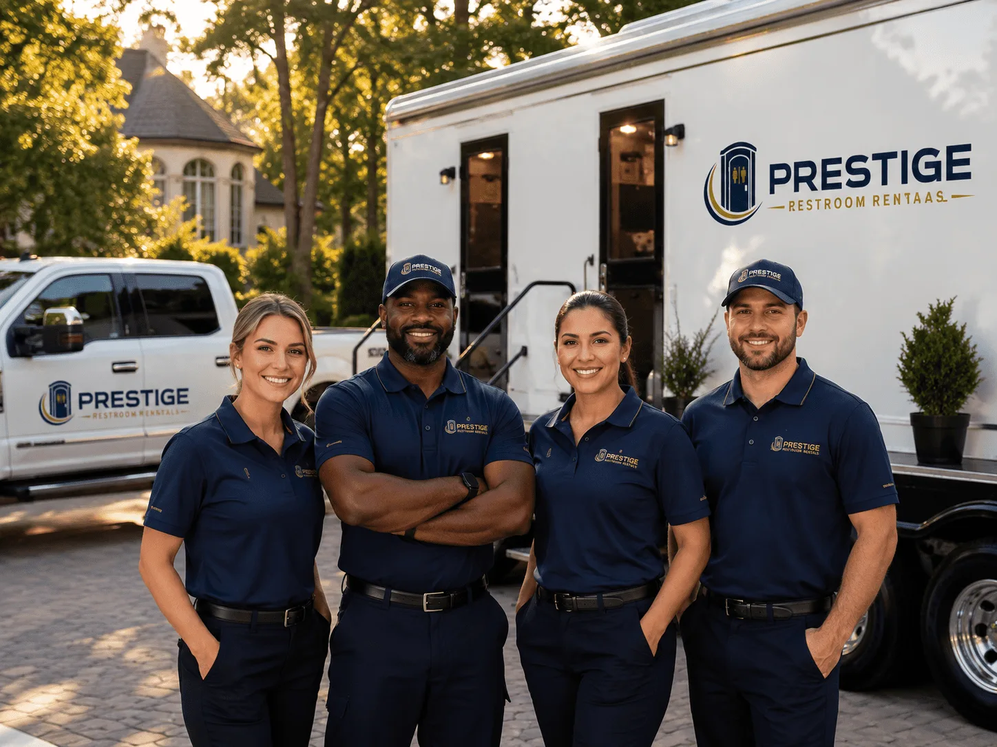 Trusted Luxury Portable Restrooms company in Maribel, WI